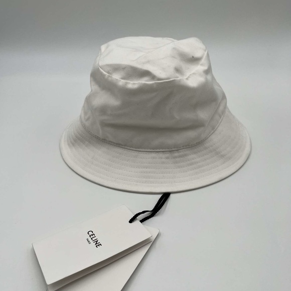 BUCKET HAT WITH CELINE IN COTTON GABARDINE - Picture 3 of 5